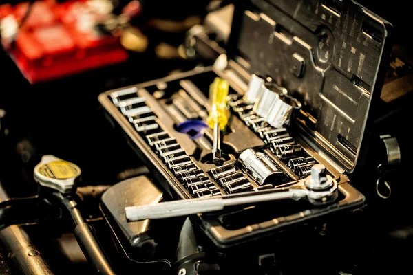 Mechanical tools details — Stock Photo, Image