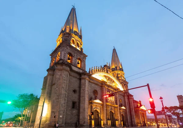 Disparado Desde Exterior Del Centro Histórico Guadalajara —  Fotos de Stock