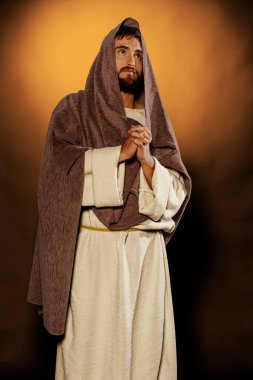 Yüce İsa dağda dua ediyor