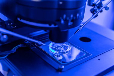 Laboratuvarda temiz tıbbi aletlerin ayrıntıları