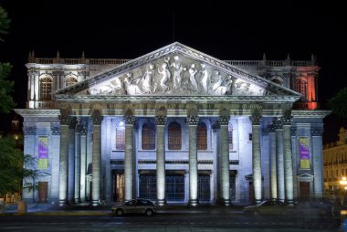Degollado theatre in Guadalajara clipart