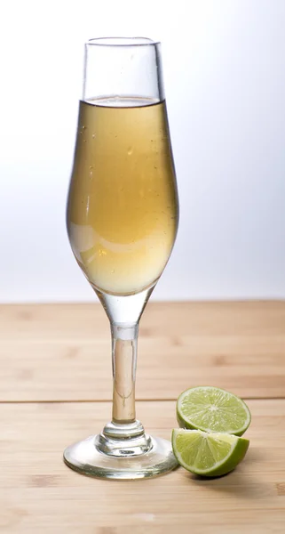 Tequila neergeschoten. — Stockfoto