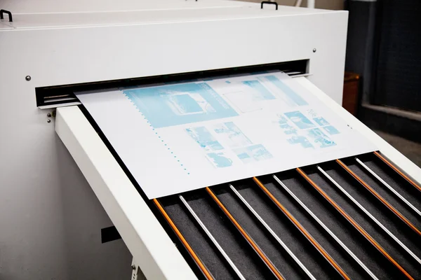 A Processos de impressão — Fotografia de Stock