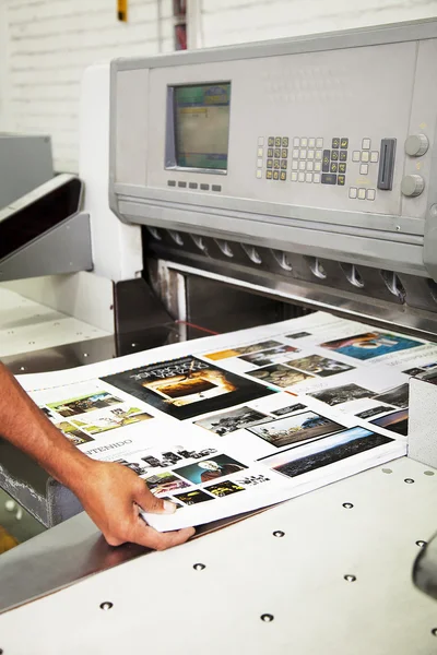 Os processos de impressão — Fotografia de Stock