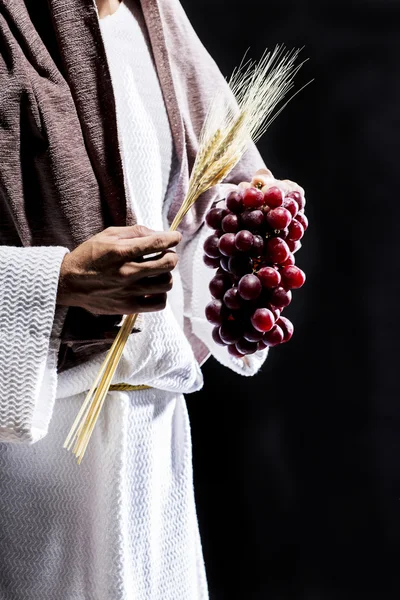 Jesus praying and consecrating — Stock Photo, Image