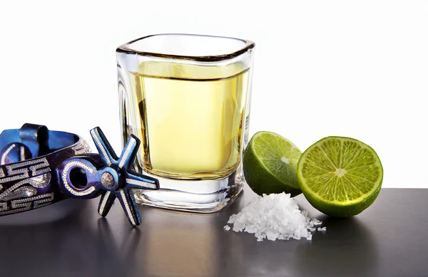 Small glass of tequila — Stock Photo, Image
