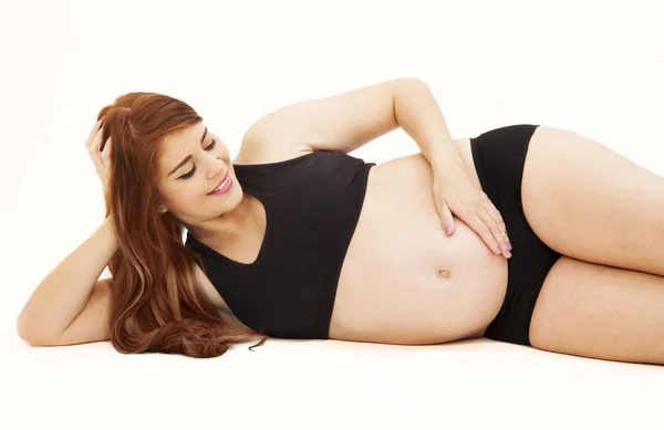 Woman in pregnant — Stock Photo, Image