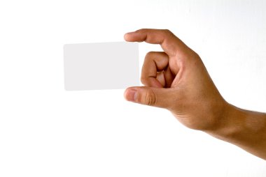 A card hand clipart