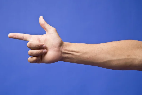 Hand black and white — Stock Photo, Image