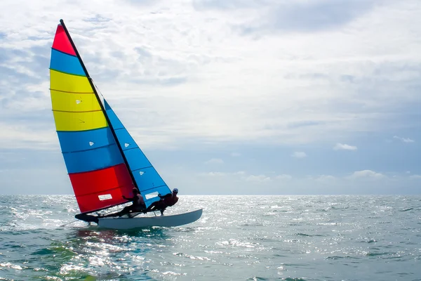 Segelboot — Stockfoto