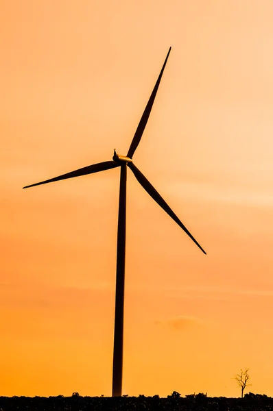 Turbina eólica — Fotografia de Stock