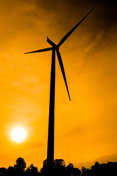 Windturbine — Stockfoto