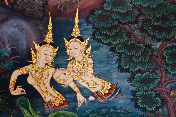 Tay tarzı duvar resmi