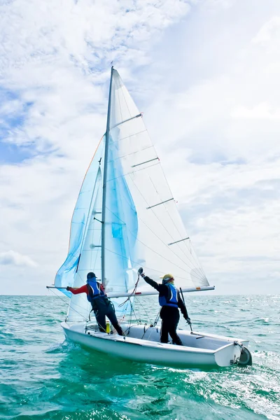 Segelboot — Stockfoto