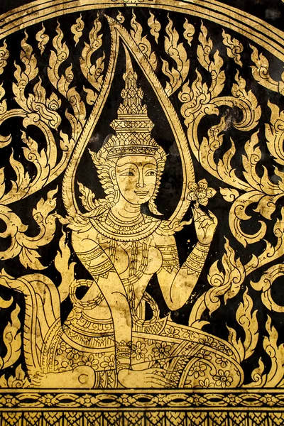 タイ様式の壁画 — ストック写真