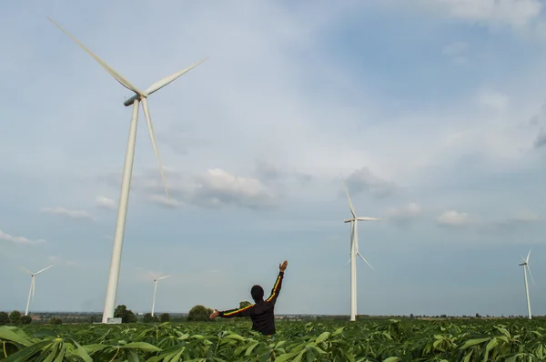 Turbina eólica — Foto de Stock