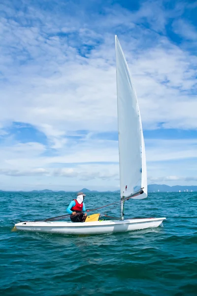 Zeilboot — Stockfoto