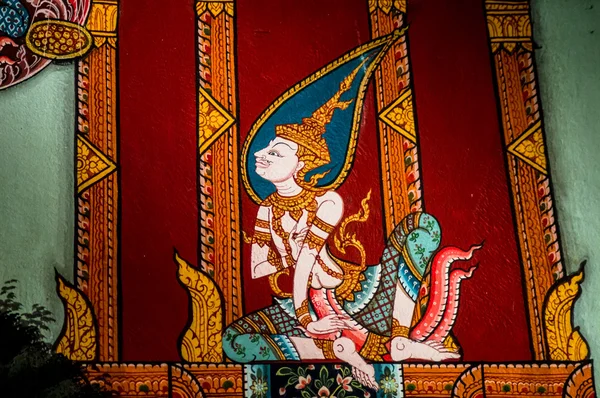 Тайська-живопис — стокове фото