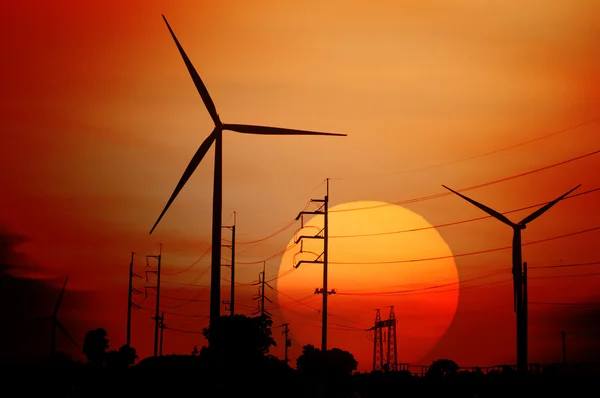 Turbina eólica — Foto de Stock