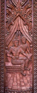 Duvar resimleri ahşap oymalar