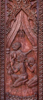 Duvar resimleri ahşap oymalar