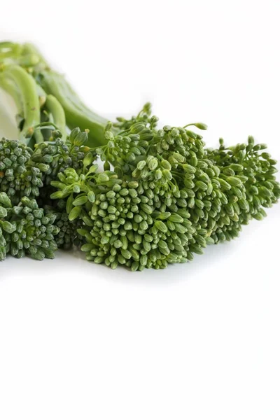 Brokkoli auf weißem Hintergrund — Stockfoto