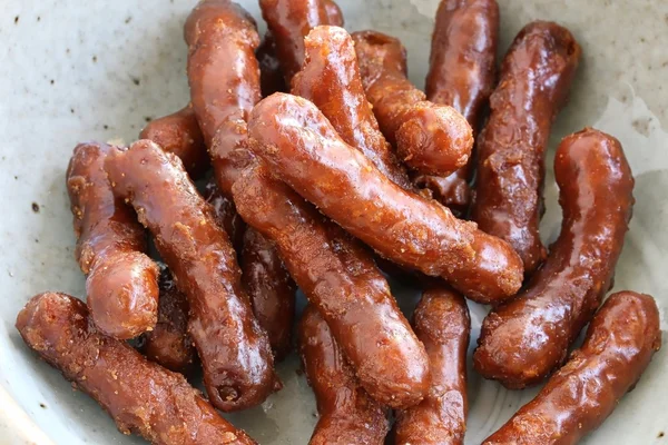 Japanska stekt degen Snacks — Stockfoto