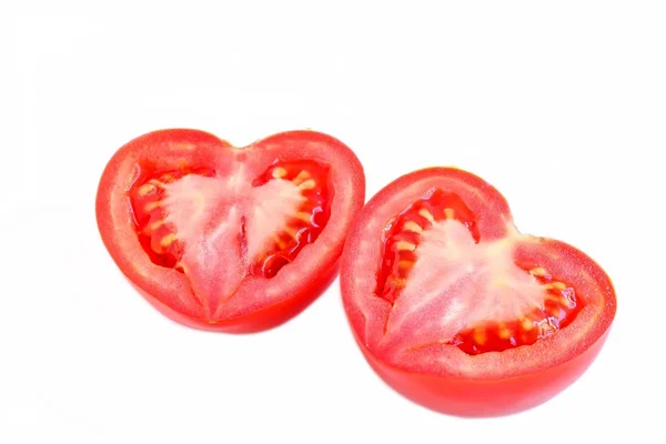 Pomodoro a cuore — Foto Stock