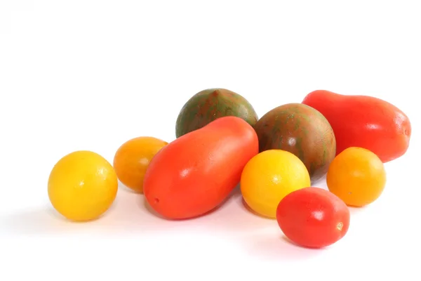 Bunte Kirschtomaten — Stockfoto