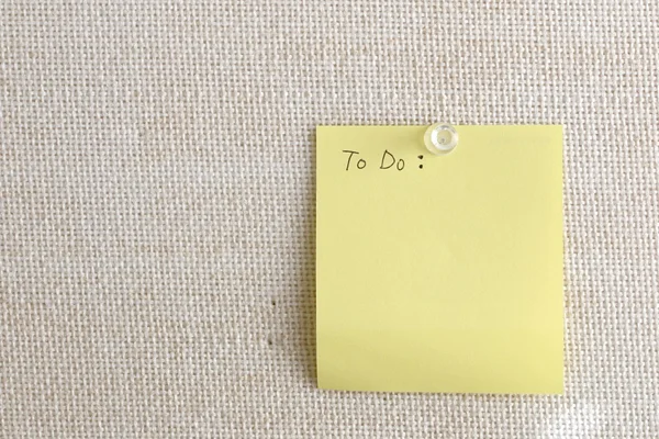 To Do List — Stock Photo, Image