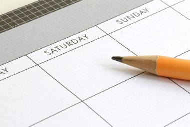 Bir hafta sonu planlama