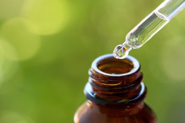 Dropper and Glass Bottle