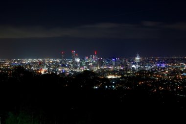 Brisbane gece görünümü