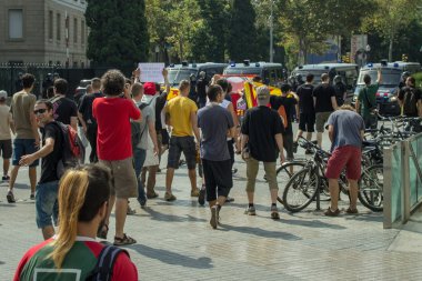tezahürü catalonia için Bağımsızlık günü