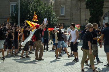 tezahürü catalonia için Bağımsızlık günü
