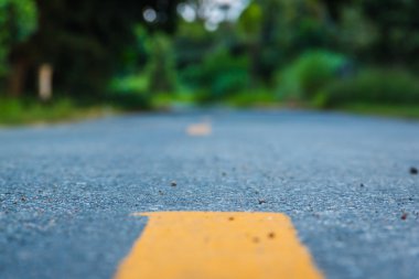  çizgiler ve lastik izleri. Seçici odak ile fotoğraf kapatmak