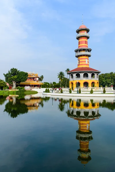 Kraliyet yaz konutunda Bang Pa — Stok fotoğraf