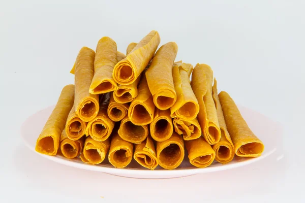 Roll of mango sheet — Stock Photo, Image