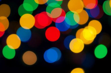 Parlak Noel ışıkları
