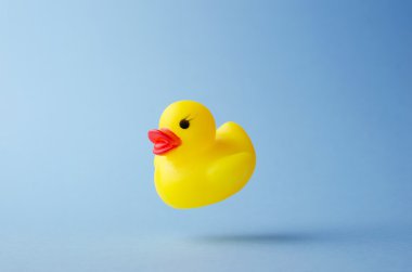 Sarı plastik ördek