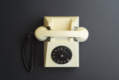 Retro döner telefon