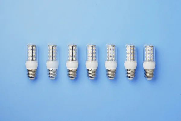 Енергозберігаючі SMD світлодіодні лампи — стокове фото