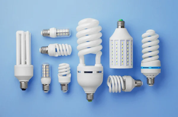 Collection of light bulbs — Stock Photo, Image