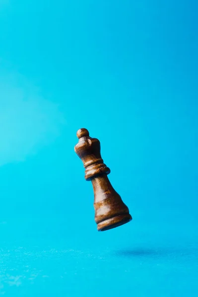 The Queen, wooden chess figurine — Stock Photo, Image