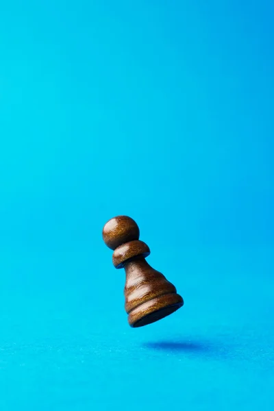 The Pawn, wooden chess figurine — Stock Photo, Image