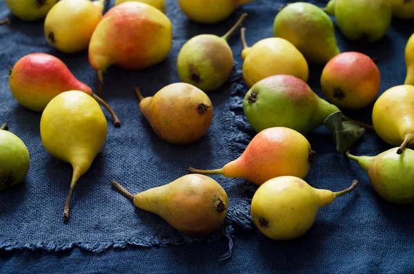 Multiple colorful pears — Stock Photo, Image