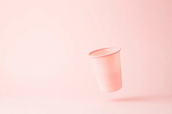 일회용 플라스틱 컵 — 스톡 사진