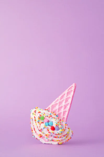 Ice cream cone hračka — Stock fotografie