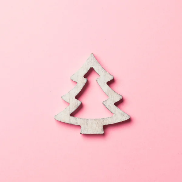 Wooden Christmas Tree — Stockfoto