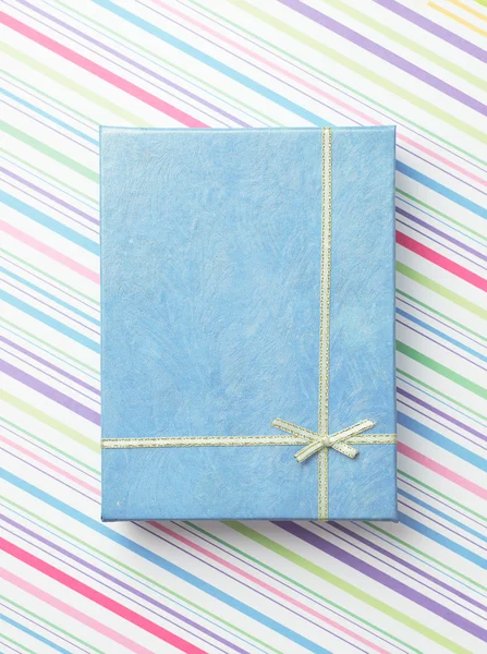 Gift box with ribbon Stock Image